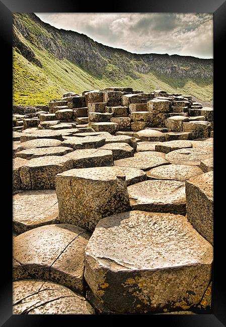 Stepping Stones Framed Print by Darren Smith