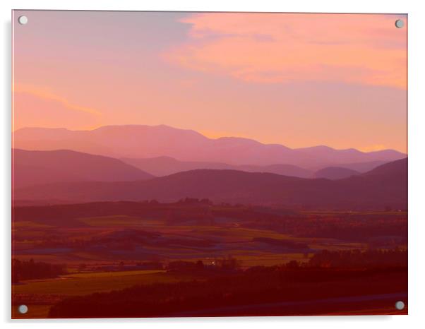        Lochnagar                         Acrylic by alan todd