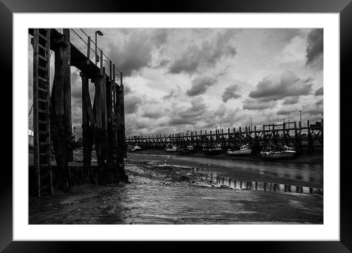 Rye Harbour East Sussex Framed Mounted Print by Oxon Images