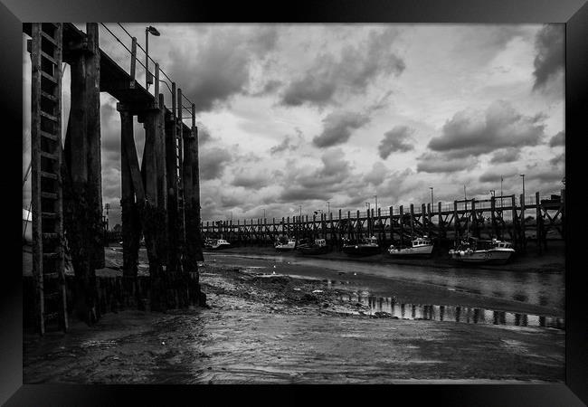 Rye Harbour East Sussex Framed Print by Oxon Images