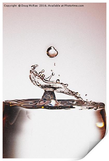 just water Print by Doug McRae