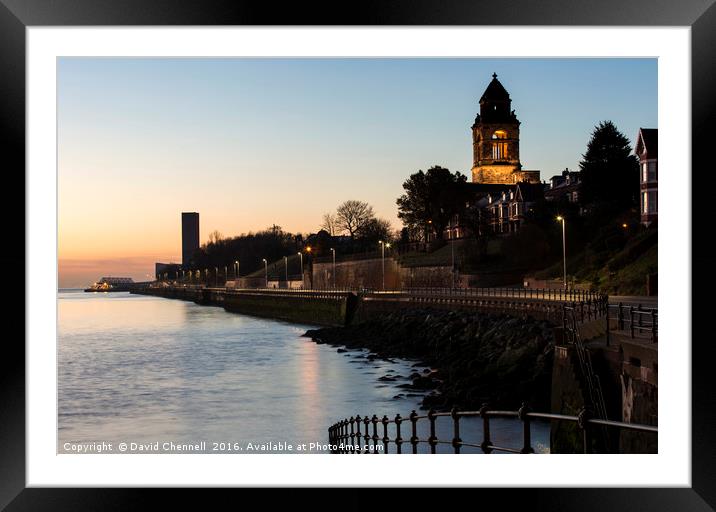 Wallasey Town Hall  Framed Mounted Print by David Chennell
