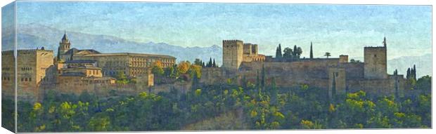 Granada,Spain   Canvas Print by dale rys (LP)