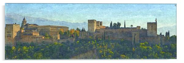 Granada,Spain   Acrylic by dale rys (LP)