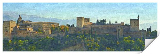 Granada,Spain   Print by dale rys (LP)