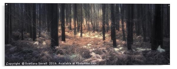 Forest Fern Acrylic by Svetlana Sewell