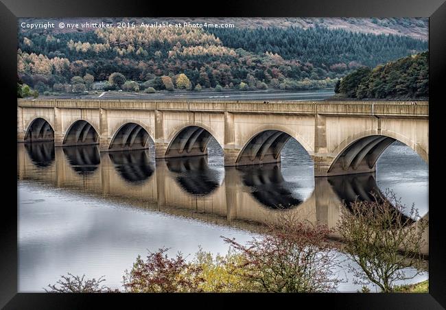 Autumn at Lady Bower Framed Print by nye whittaker