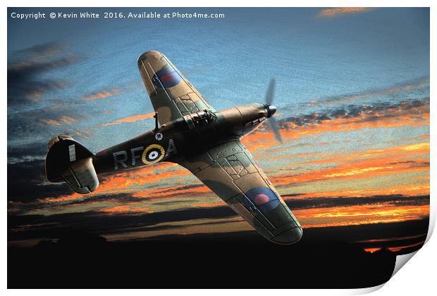 Battle of Britain Print by Kevin White