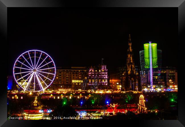 Edinburgh's Christmas 2016 (2) Framed Print by Mark McGillivray