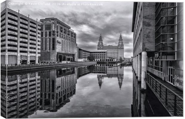 Liverpool Canvas Print by Kevin Clelland