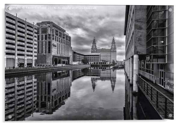 Liverpool Acrylic by Kevin Clelland