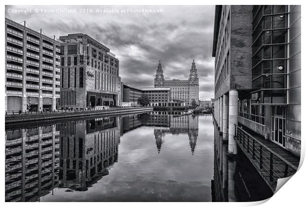 Liverpool Print by Kevin Clelland