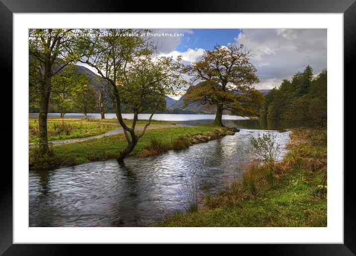 Buttermere Dubs Framed Mounted Print by Jamie Green
