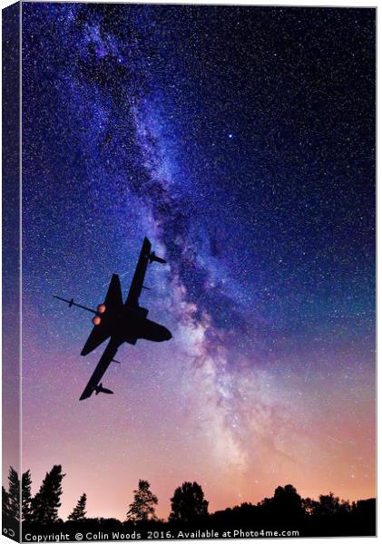 Nightflight Canvas Print by Colin Woods