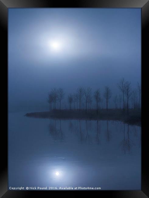 A Misty Morning on the River Framed Print by Nick Pound