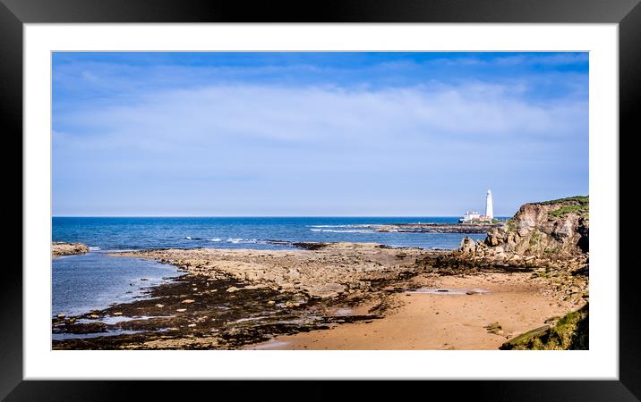 Every Lighthouse tells a story Framed Mounted Print by Naylor's Photography