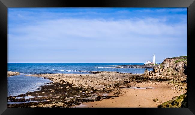 Every Lighthouse tells a story Framed Print by Naylor's Photography