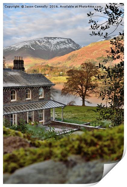 Views over Grasmere Print by Jason Connolly