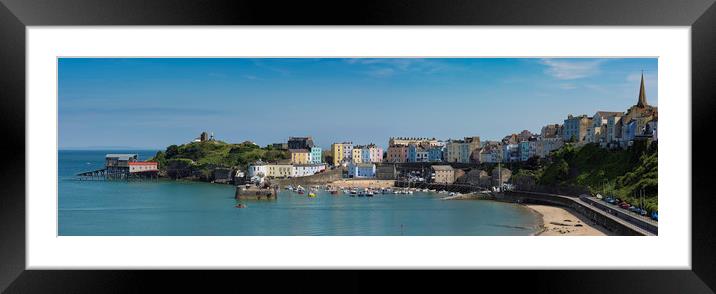 Tenby  Framed Mounted Print by Andrew Richards