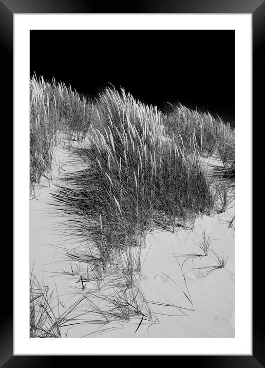 Sand dunes Framed Mounted Print by Andrew Richards