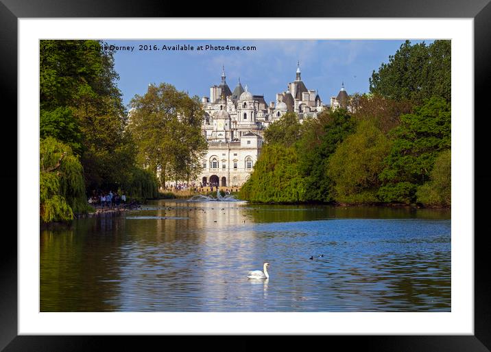 Horse Guards Building in London Framed Mounted Print by Chris Dorney
