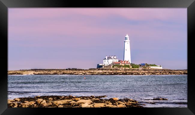 Every Lighthouse tells a story II Framed Print by Naylor's Photography