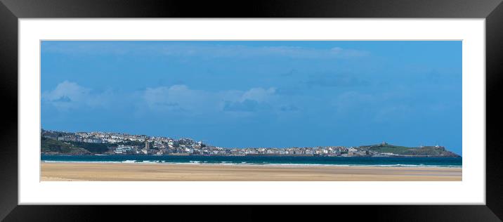 St Ives Framed Mounted Print by David Wilkins