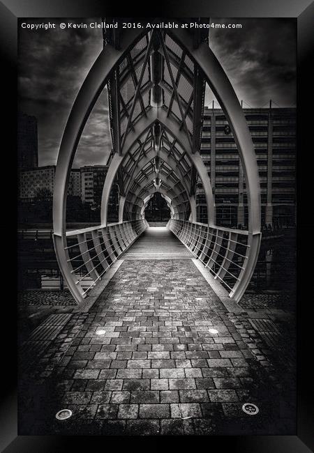 The Bridge Framed Print by Kevin Clelland