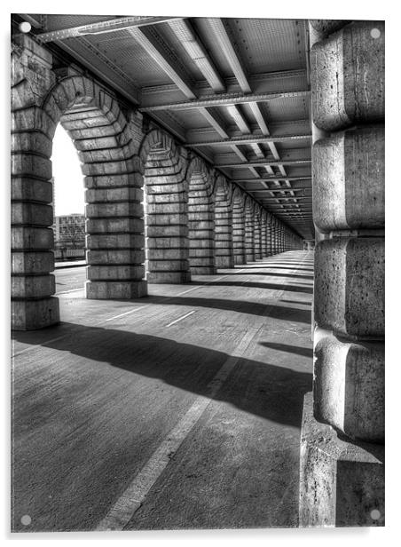 Under the Bridge Acrylic by Alex Horton-Howe