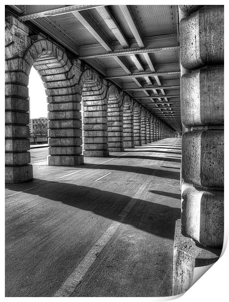 Under the Bridge Print by Alex Horton-Howe