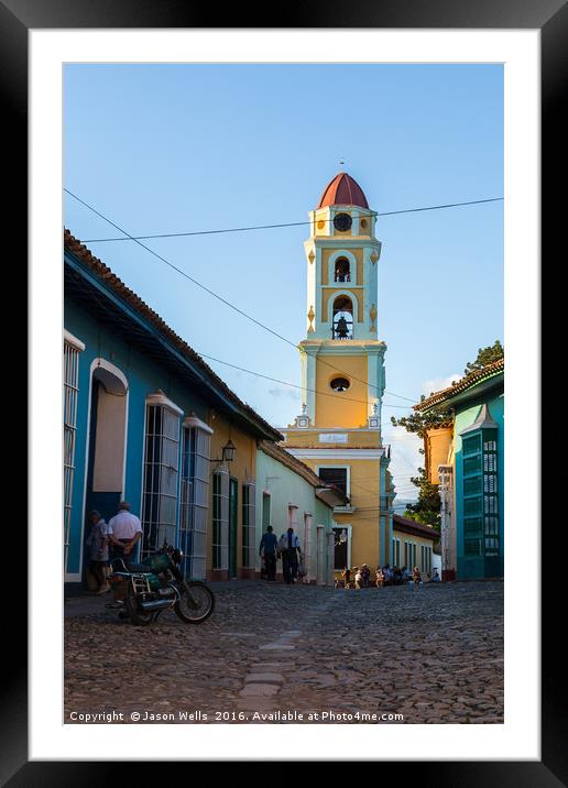 Church and Monastery of Saint Francis bell tower Framed Mounted Print by Jason Wells