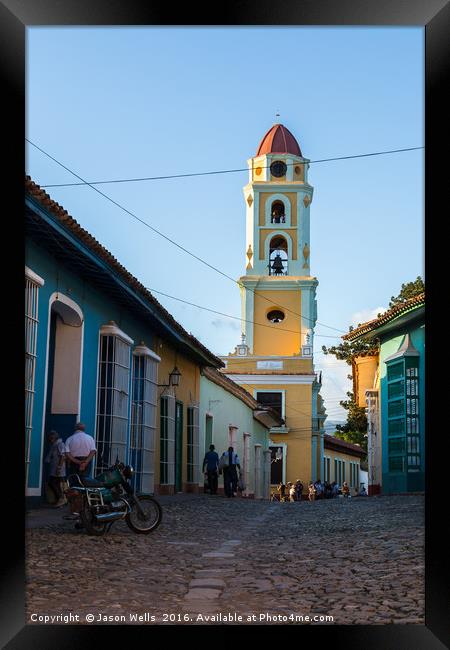 Church and Monastery of Saint Francis bell tower Framed Print by Jason Wells