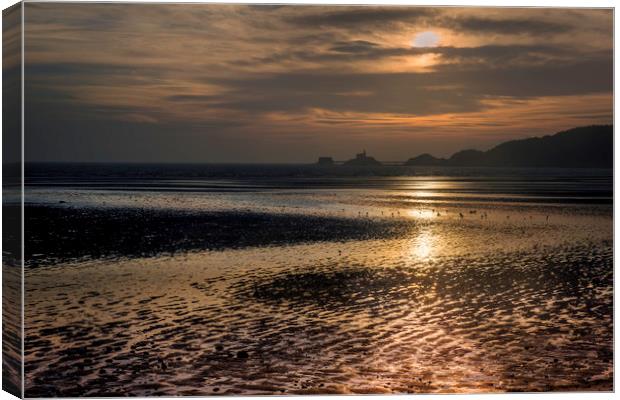 Early morning view of Mumbles. Canvas Print by Bryn Morgan