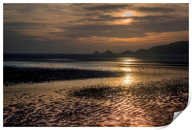 Early morning view of Mumbles. Print by Bryn Morgan