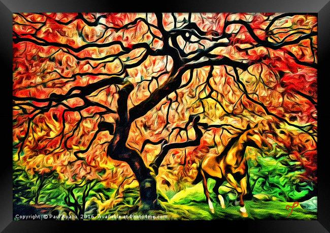 tree of life dream Framed Print by Paul Boazu