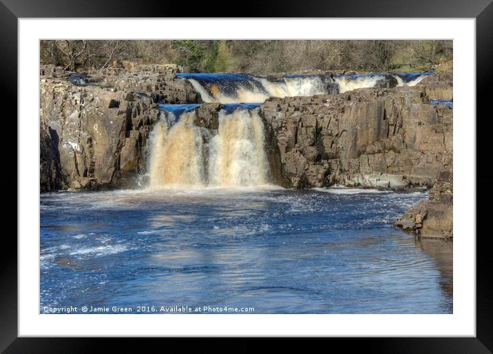 Low Force Framed Mounted Print by Jamie Green