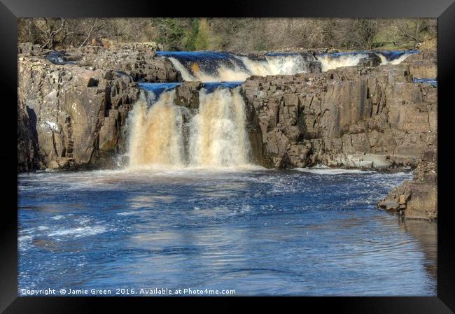 Low Force Framed Print by Jamie Green