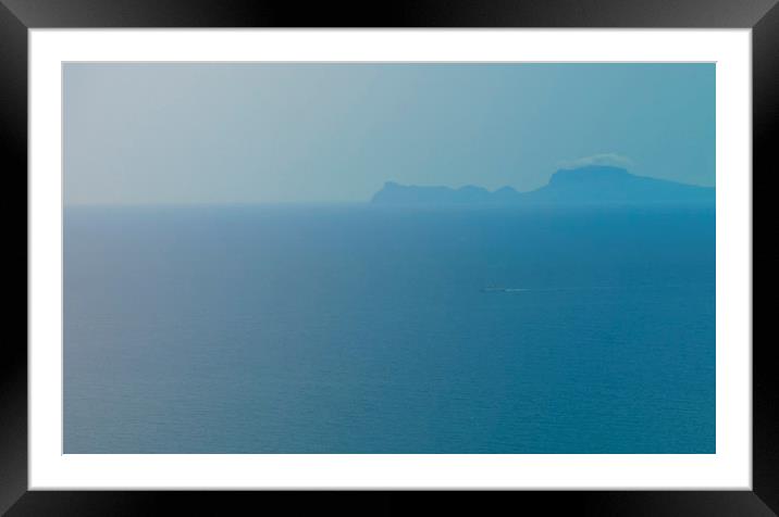 Amalfi coast, Naples, Italy. Framed Mounted Print by Larisa Siverina
