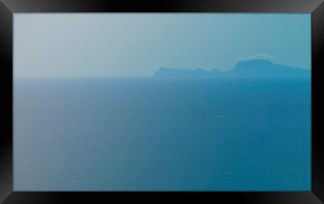 Amalfi coast, Naples, Italy. Framed Print by Larisa Siverina