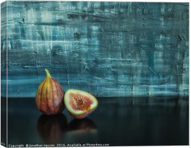 Figs Canvas Print by jonathan nguyen