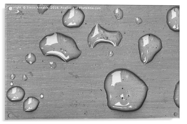 Surface Tension 2 Acrylic by Simon Annable