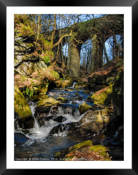 healey dell viaduct Framed Mounted Print by Stefan Pankow