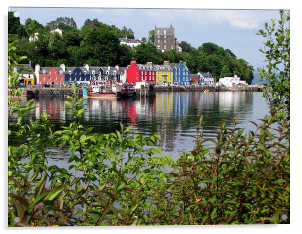 Tobermory Bay                               Acrylic by alan todd