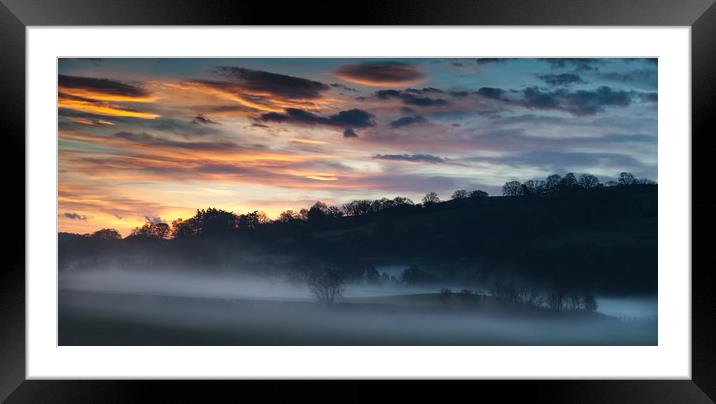 Dawn of Time Framed Mounted Print by Nigel Jones