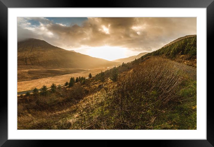 Glen Brittle, Isle Of Skye Framed Mounted Print by Kevin Browne