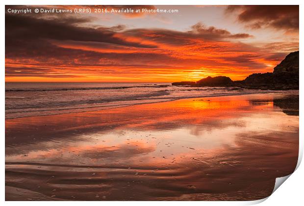 Featherbed Sunrise Print by David Lewins (LRPS)