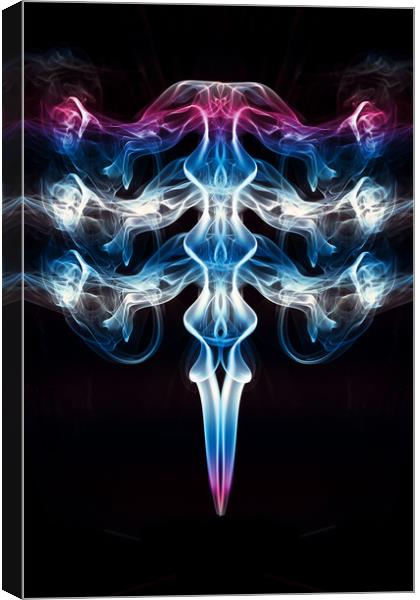 Ascension Black Canvas Print by Steve Purnell