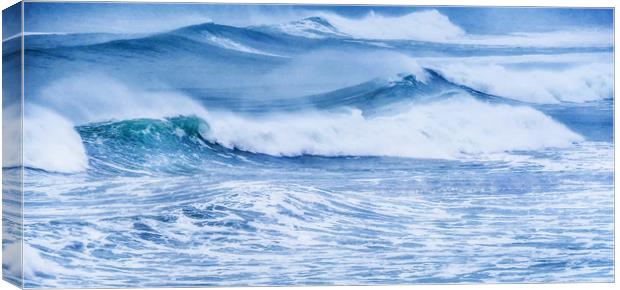 Sea Mountain Canvas Print by wayne lewis