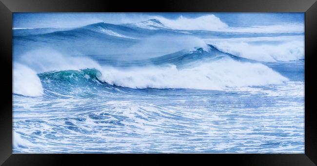 Sea Mountain Framed Print by wayne lewis