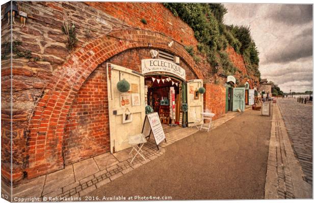 Exeter Arches  Canvas Print by Rob Hawkins